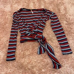 Free People Wrap Top